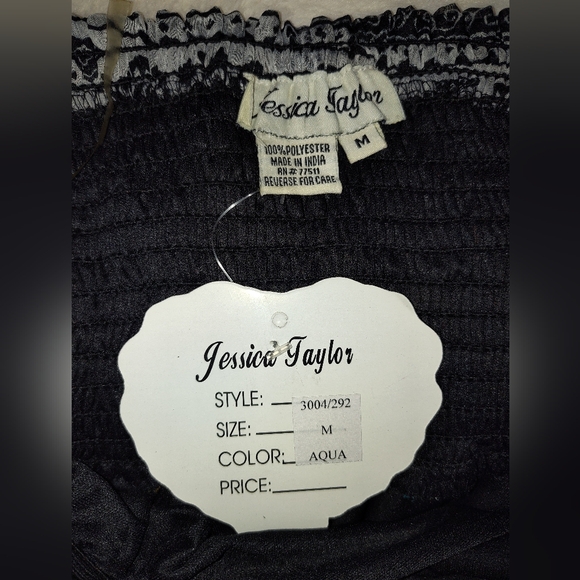 NWT  Jessica Taylor Colorful Patterned Maxi Dress - Picture 6 of 14